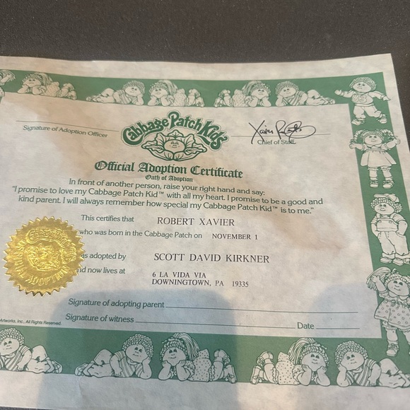 Cabbage, patch kid - Picture 7 of 7